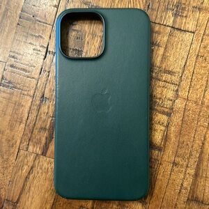 Apple Green Leather IPhone 13 Pro Max Case